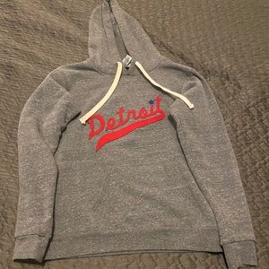 Vintage grey hoodie. Detroit Stars